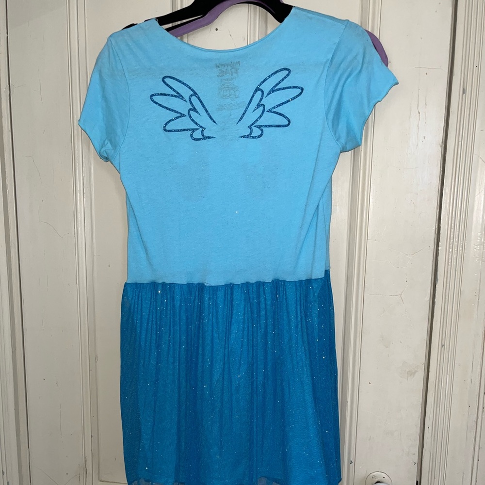 Mighty Fine Rainbow Dash T Shirt Costume Dress size L - Picture 2 of 2